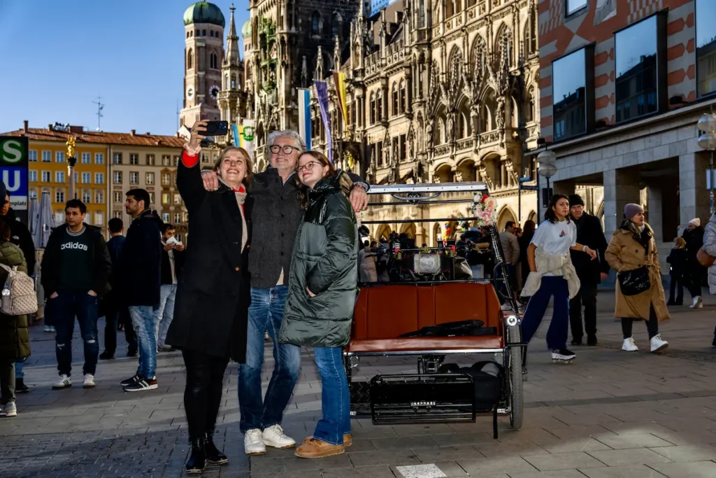 Rikscha-Standort Marienplatz München