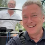 Sophie und Holger in meiner Rikscha